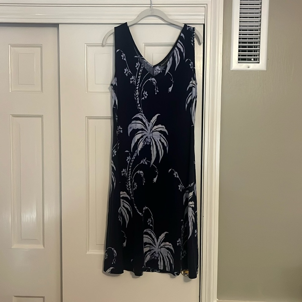 Tommy Bahama palm tree dress size small